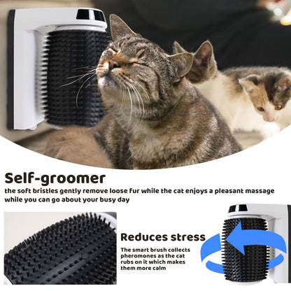 Stress Reduction for Cats - Pheromone-Infused Self-Groomer - Holiday Gift Ideas 2023 for Cat Lovers. Stress Reduction for Cats - Pheromone-Infused Self-Groomer - Holiday Gift Ideas 2023 for Cat Lovers. 