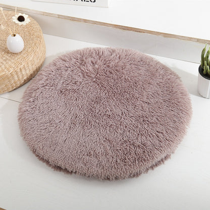 Plush Pet Bed: Luxurious Fluffy Comfort for Cats and Small to Medium Dogs