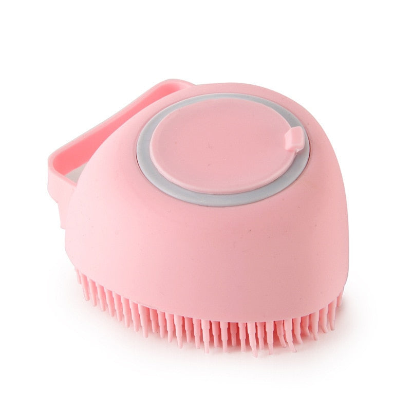 Relaxing Massage for Pets: Silicone Bristle Grooming Scrubber. Treat your pet to a spa-like experience with our Pet Massage Grooming Scrubber. The gentle silicone bristles relax your pet while removing dirt and loose hair effortlessly.