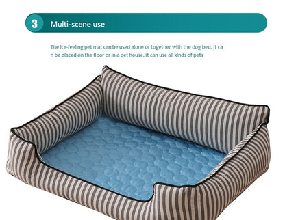 Comfy Cooling Mat for Dogs and Cats of All Sizes! Suitable for Outdoor and Indoor Use, Perfect for Summer and Hot Weather!