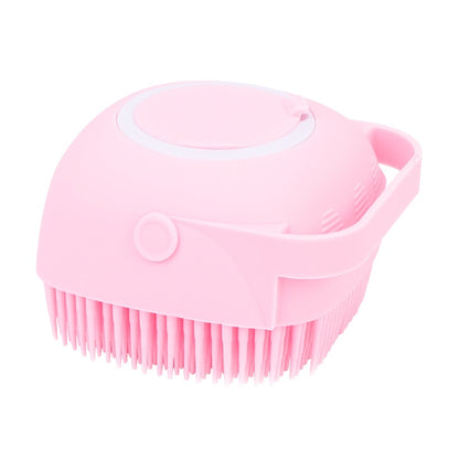 Gentle Pet Massage Brush: The Key to a Happy and Clean Pet. Keep your pet's coat clean and healthy with our Pet Massage Grooming Scrubber. Enjoy the dual benefits of a relaxing massage and effective grooming. Ideal for short-haired pets.