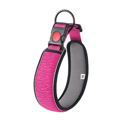 Adjustable 3D Big Dog Collar: Comfortable, Breathable, and Reflective for Small and Large Dogs, Anti-Choke with Padded Support - Top-notch Pet Supplies for Your Puppies!