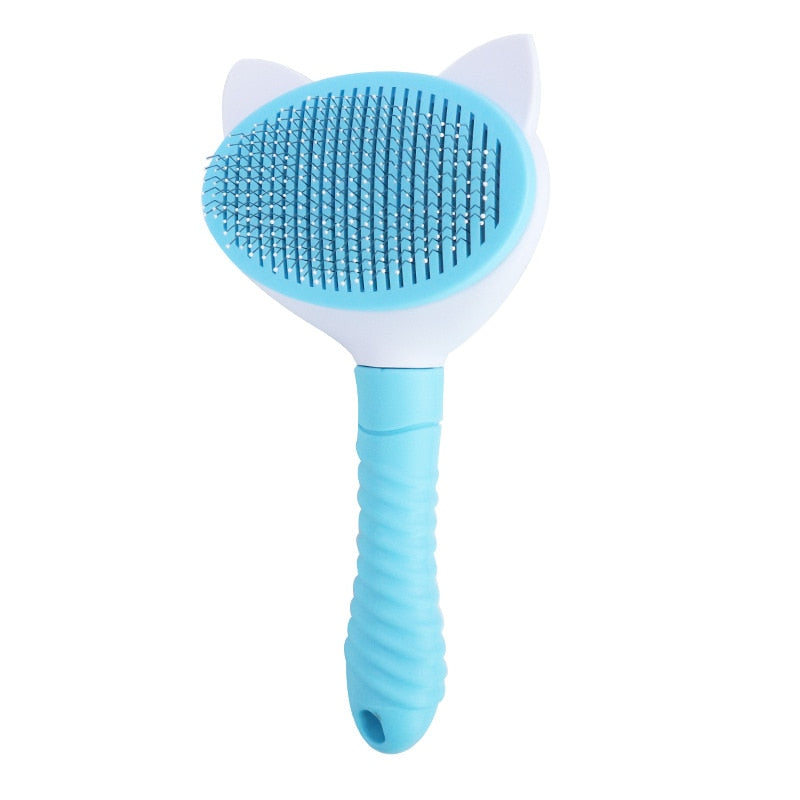 Peteola – Self Cleaning Slicker Brush – Pet Dog Cat Grooming Brush – Brand  New – Peteola