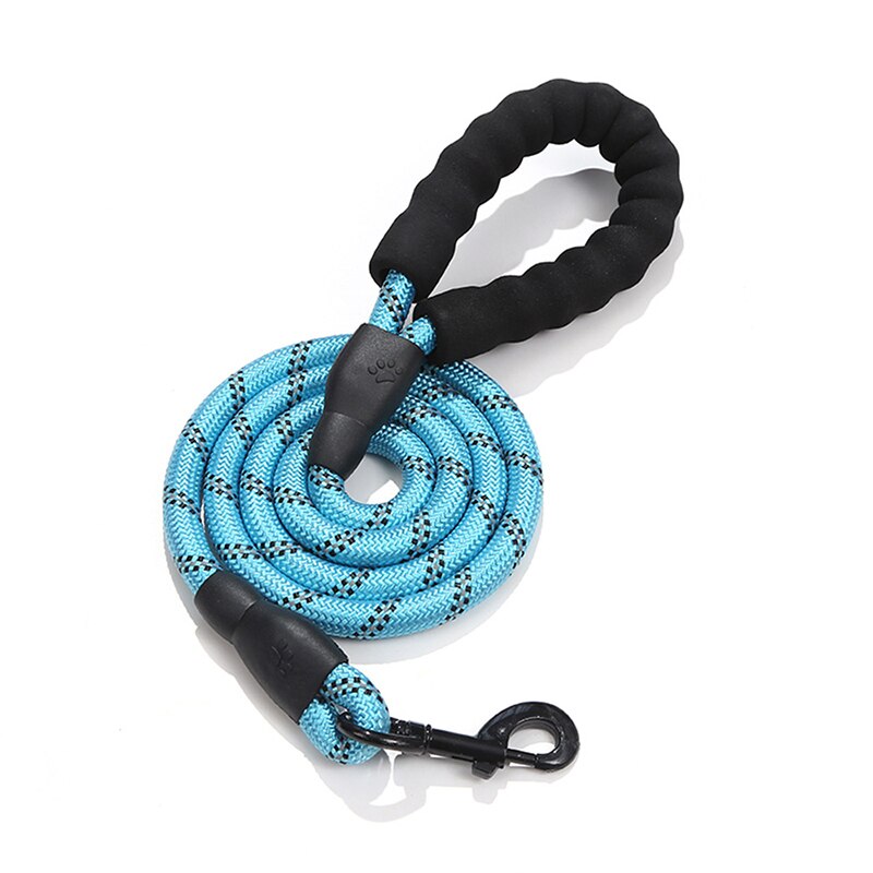 Reflective Puppy Leash: 150cm Soft-Sponge Handled Lead for Small Dogs - Perfect for Walking, Training, and Pet Supplies for Chihuahuas and Pugs