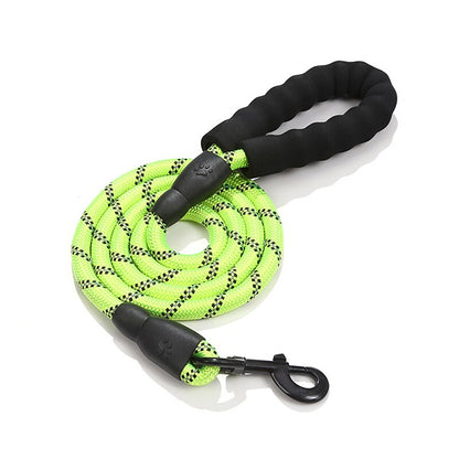 Reflective Puppy Leash: 150cm Soft-Sponge Handled Lead for Small Dogs - Perfect for Walking, Training, and Pet Supplies for Chihuahuas and Pugs