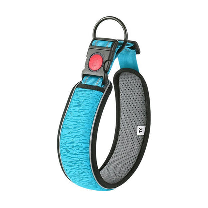 Adjustable 3D Big Dog Collar: Comfortable, Breathable, and Reflective for Small and Large Dogs, Anti-Choke with Padded Support - Top-notch Pet Supplies for Your Puppies!