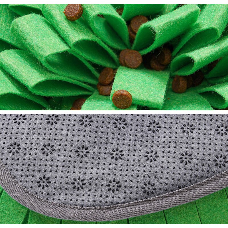 Stimulate Your Dog's Mind and Senses with Our Apple Snuffle Mat. Enhance your dog's mental and sensory abilities with our apple snuffle mat. It's the perfect way to keep them engaged and happy!