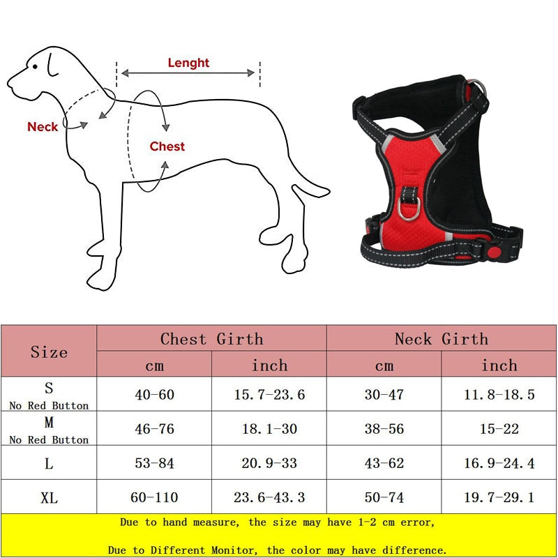 Big dog 2024 harness vest