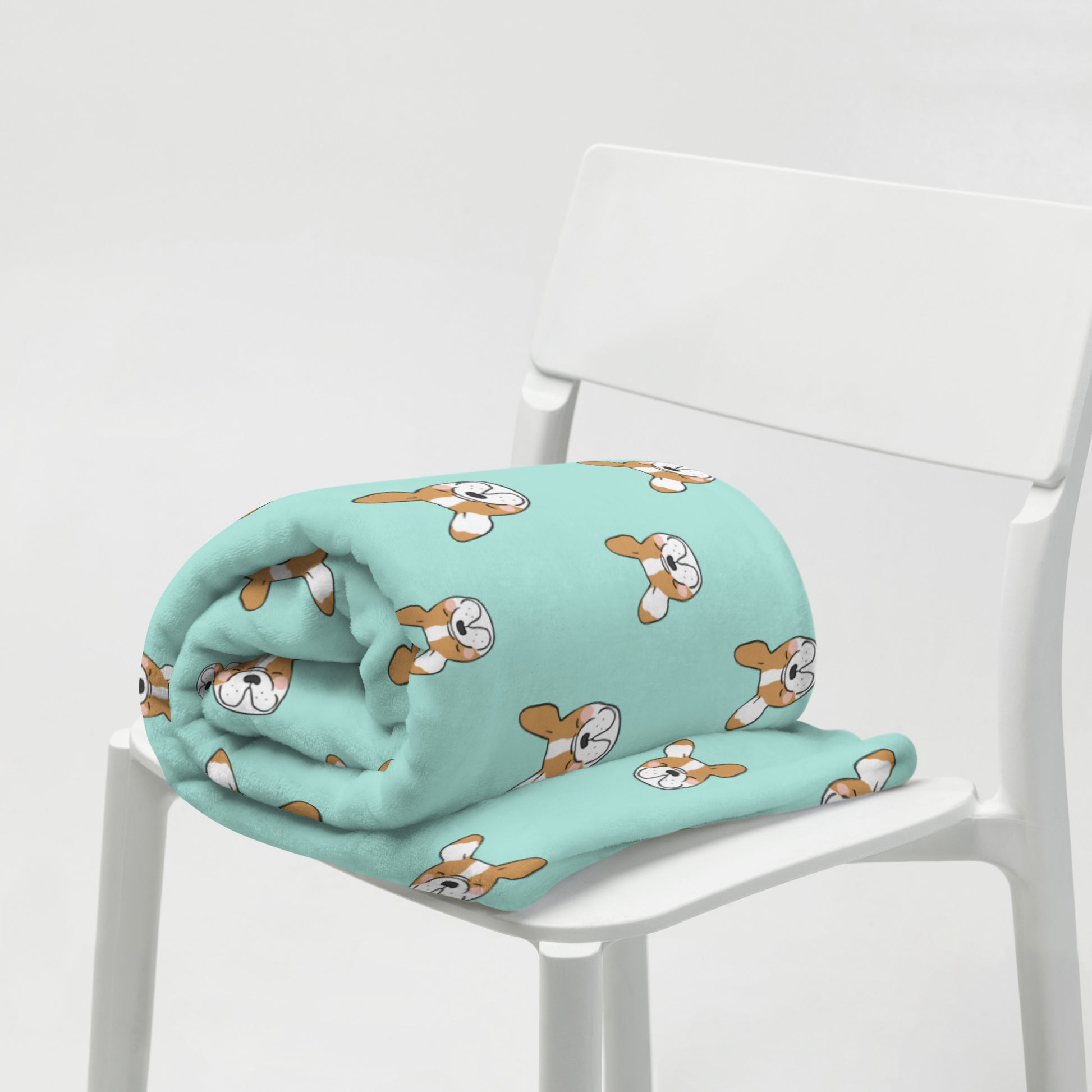 Versatile & Charming Doggy Blanket - Perfect for Couches & Picnics