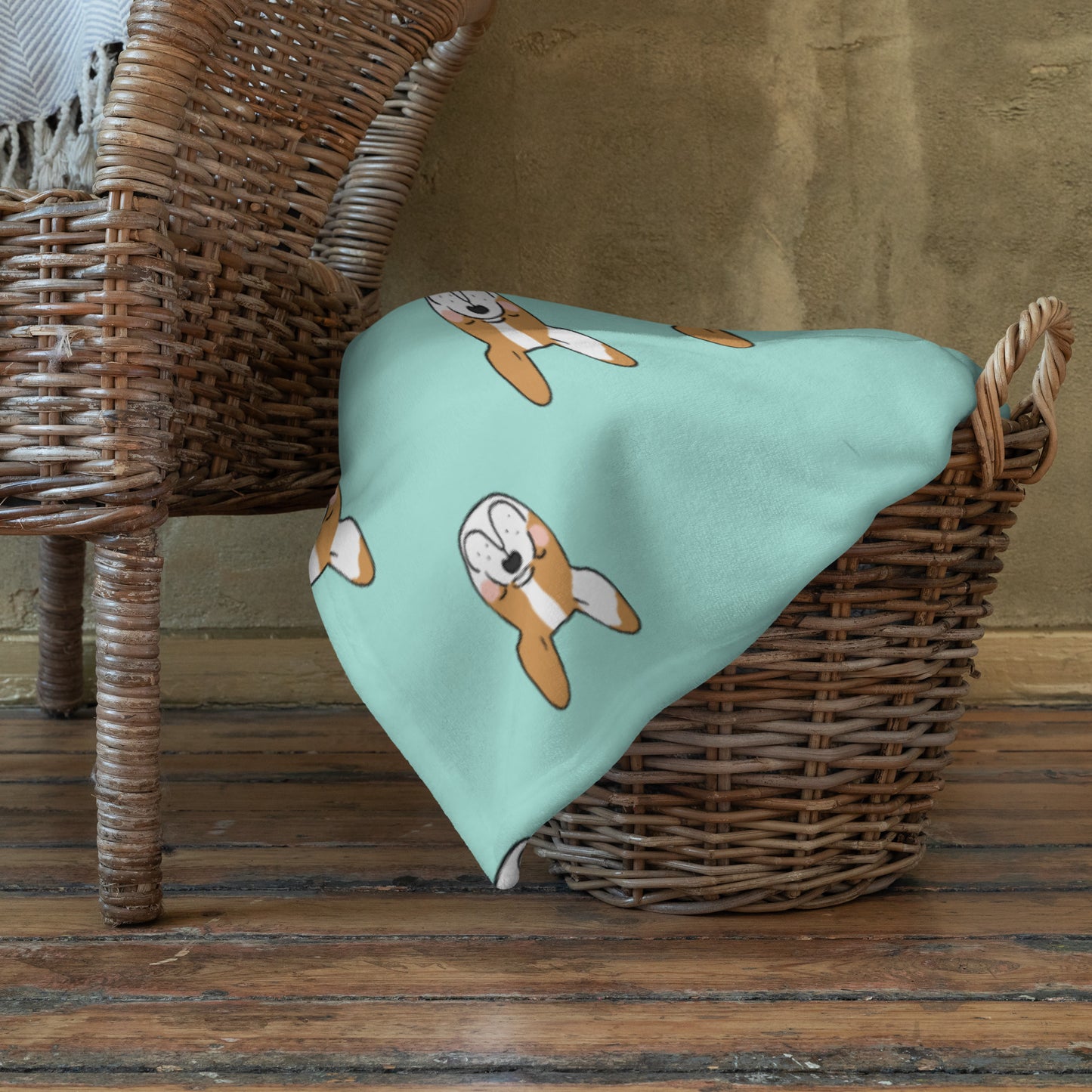 Cuddle Up with Our Doggy-Design Blanket - Great for Indoor & Outdoor Use