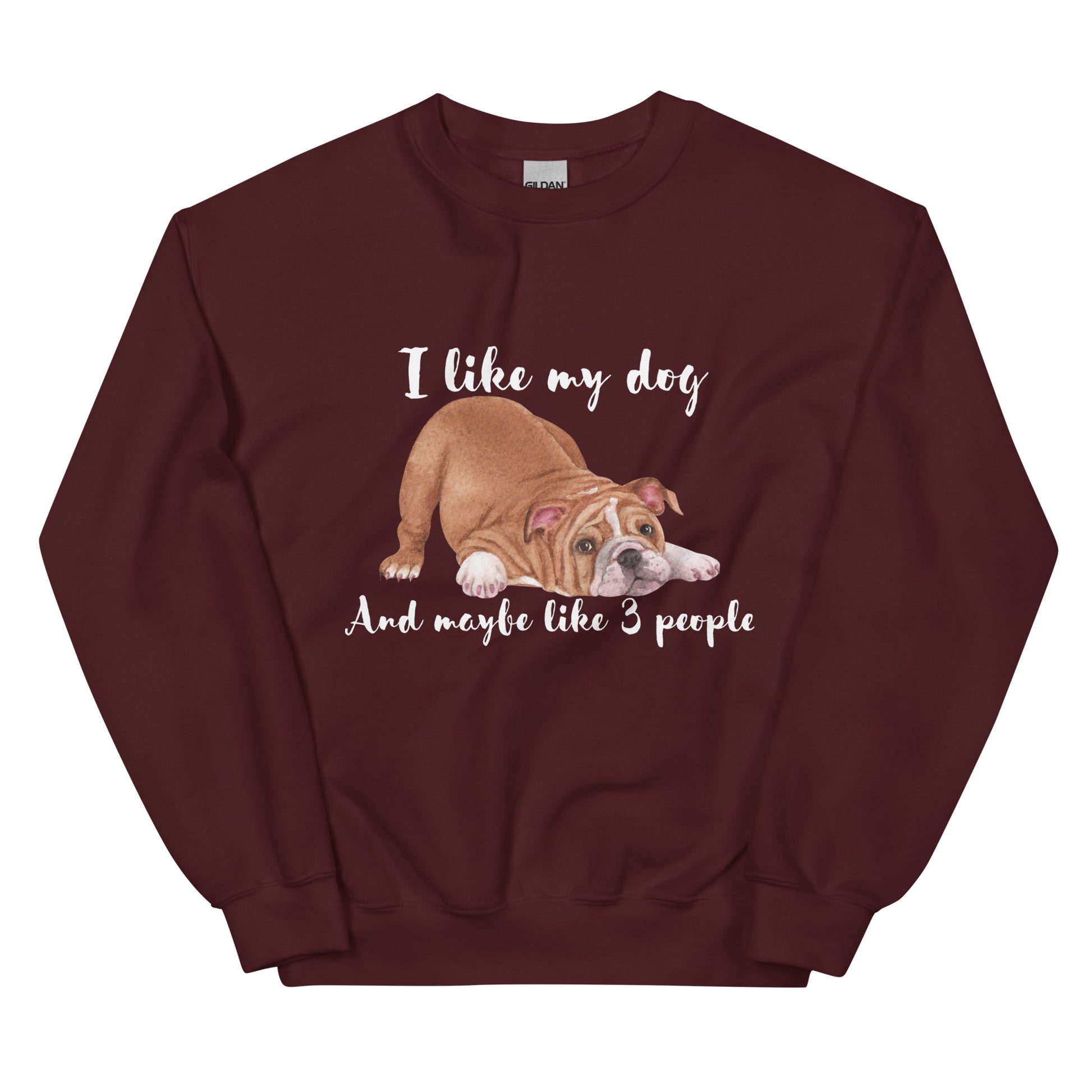 I Like My Dog and Maybe Three People Long-Sleeved Shirt