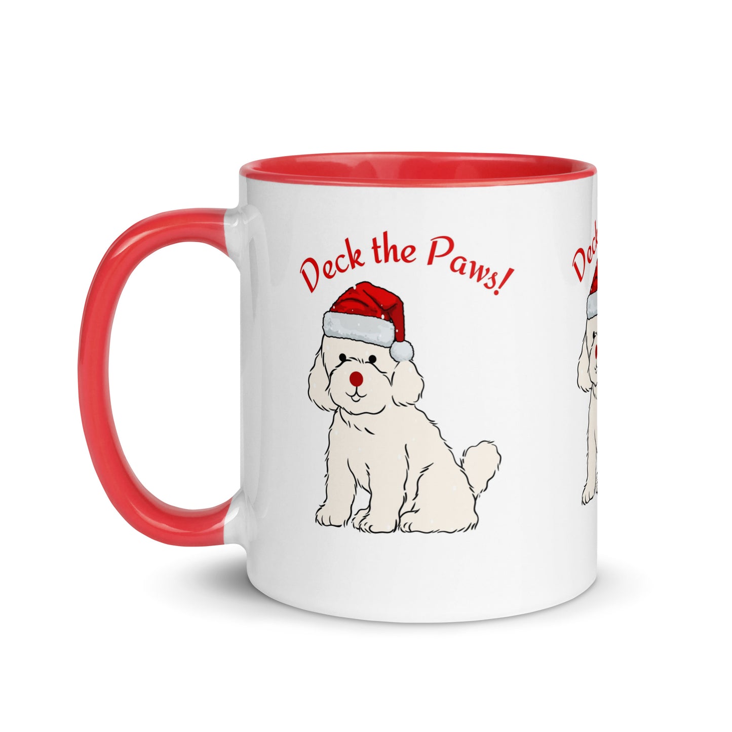 Unique Christmas Mug Gift: Heartwarming 'Deck the Paws' Theme. Unwrap the charm of a unique Christmas mug gift with a heartwarming 'Deck the Paws' theme. Share the joy of the season with a thoughtful and inspiring gift, designed to warm hearts.