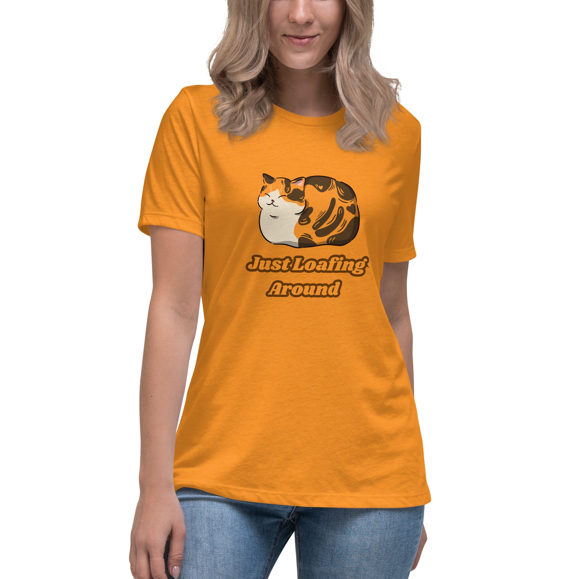 Ladies cat outlet shirt